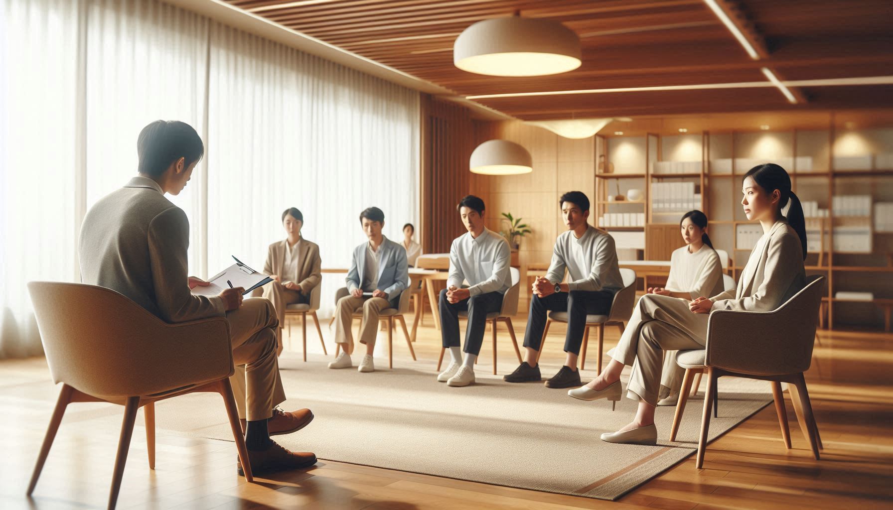 カウンセラーのロールプレイング研修